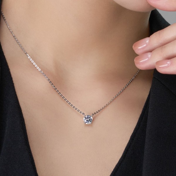 캐럿 모이사나이트 목걸이 4프롱 요약정보 및 구매